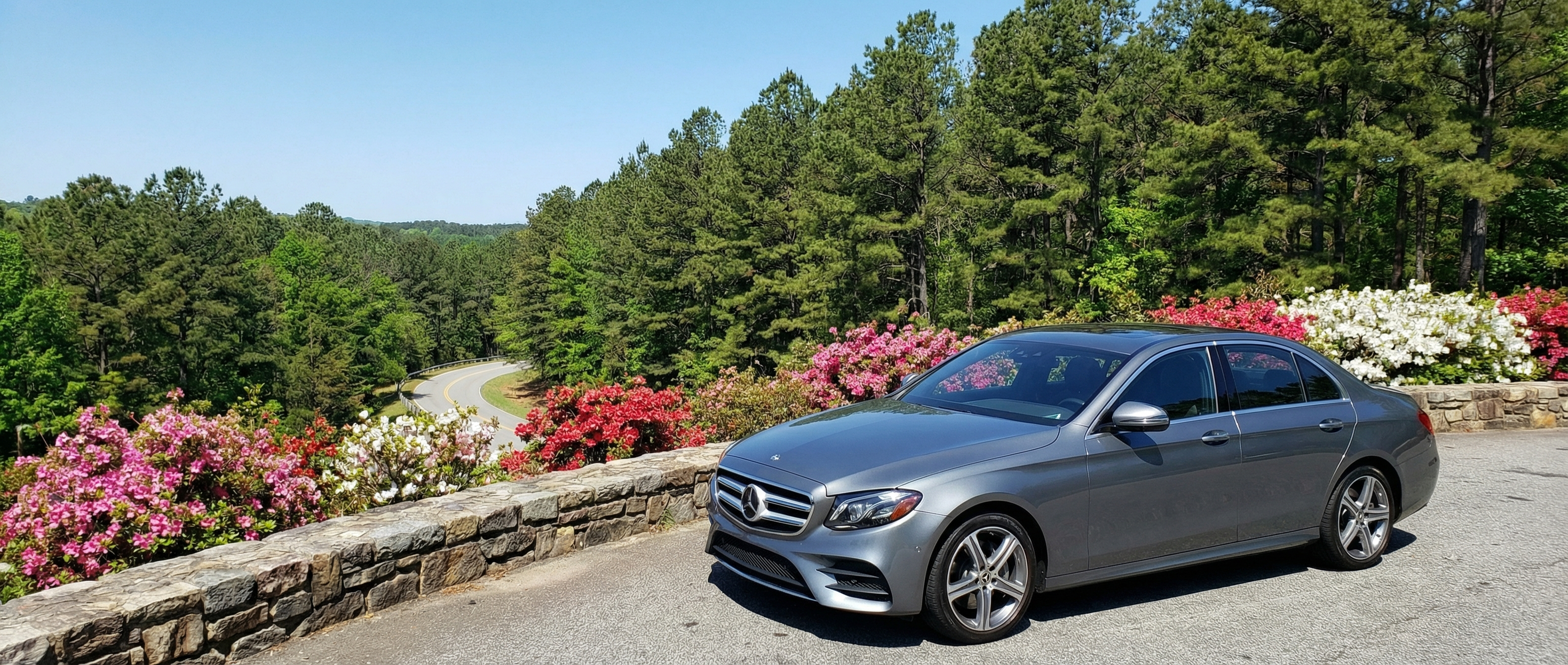 Mercedes-Benz service preparation for Callaway Gardens drive from Duluth, GA